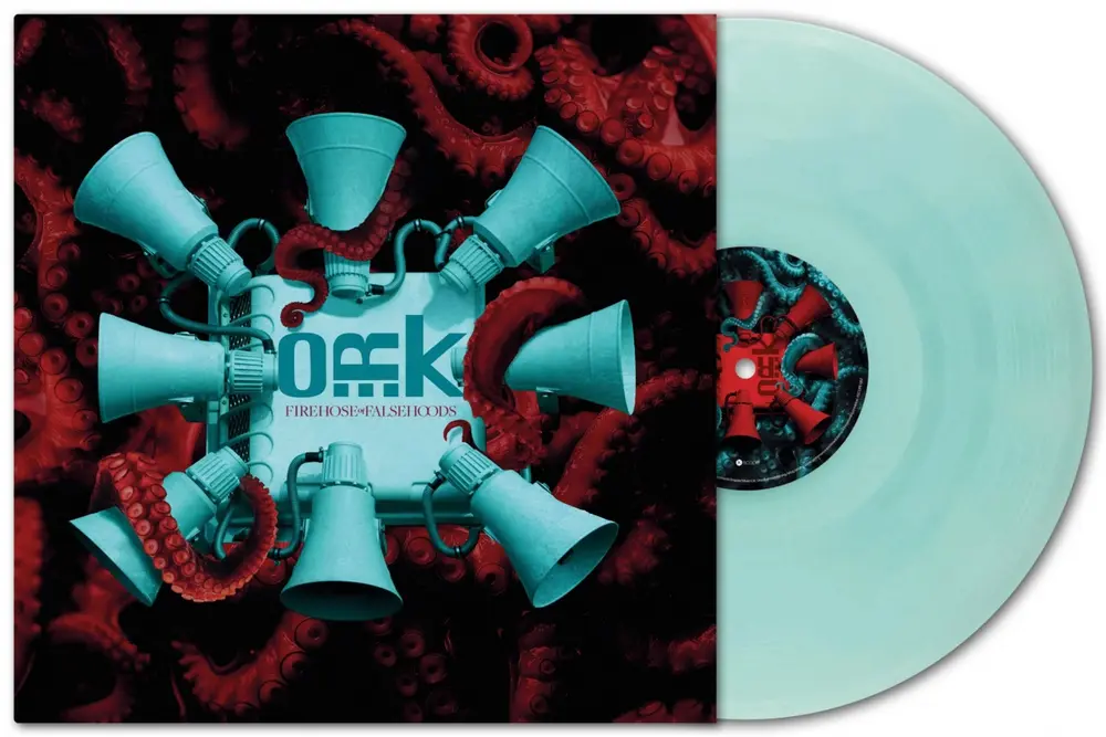 O.R.k. – FIREHOSE OF FALSEHOODS (Green Vinyl) (Vinyl)