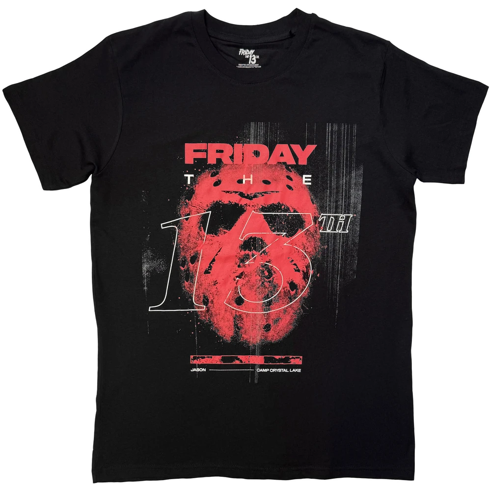 Unisex T-Shirt: Camp Crystal Lake (Black)