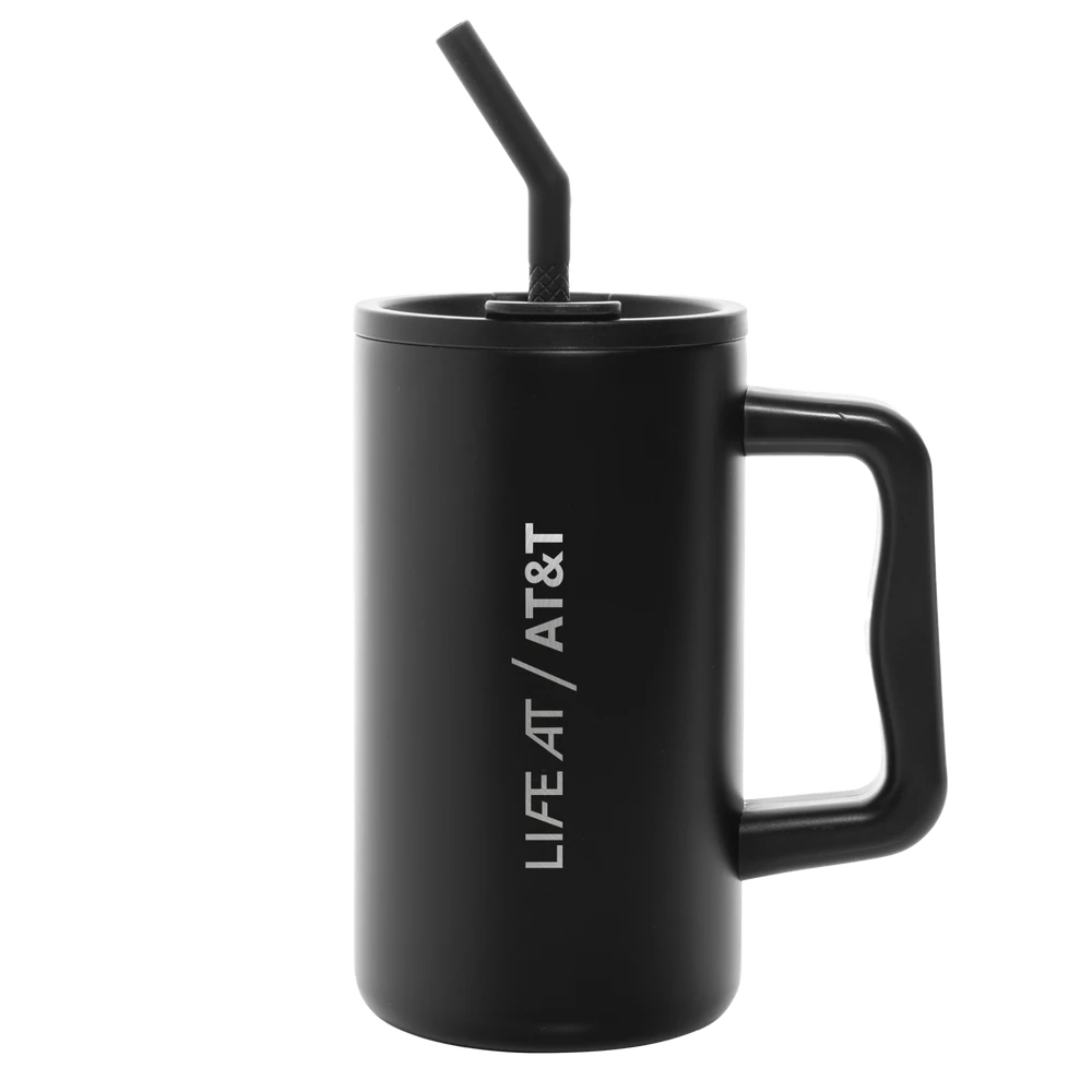 Life at AT&T cube steel mug