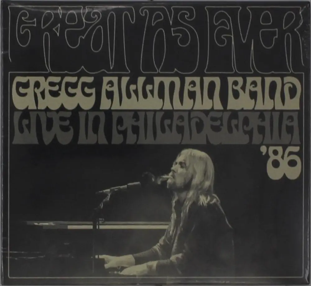 The Gregg Allman Band – GREAT AS EVER - LIVE IN PHILADELPHIA (CD)