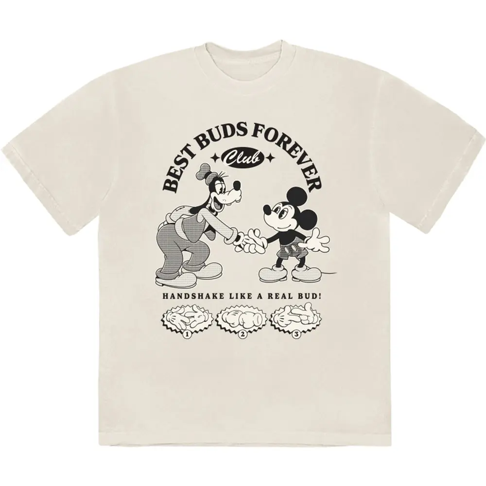 Mickey Mouse – MM Best Buds Forever Club (Naturale) (Maglietta)