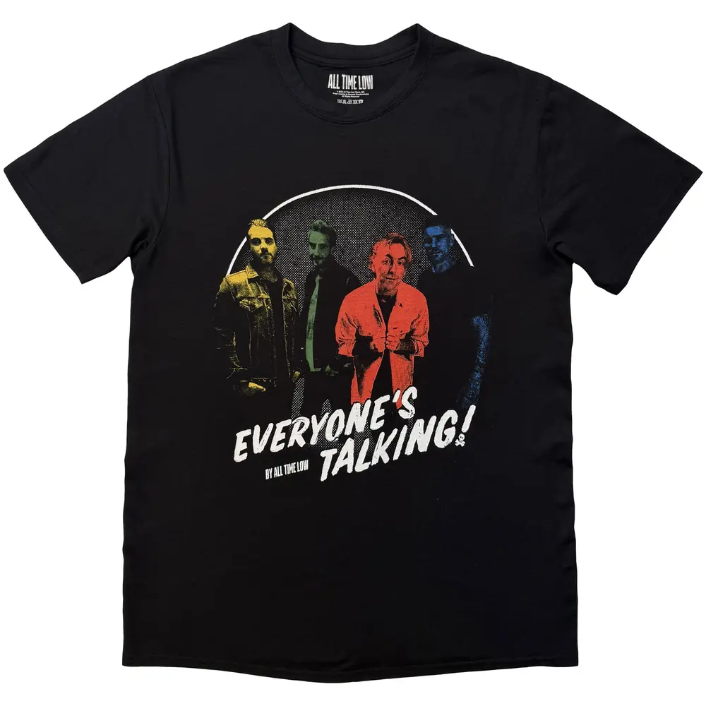 Unisex T-Shirt: Everyones Talking (Black)