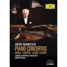 DVD RUBINSTEIN ARTUR - Grieg/Saint-Saens/Chopin: Rubinstein in Concert