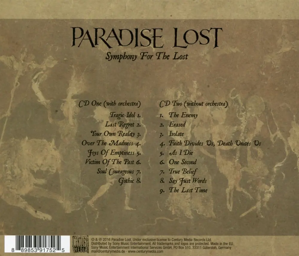 SYMPHONY FOR THE LOST