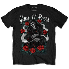 Guns N’ Roses, Tričko Reaper, Unisex, Čierna