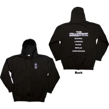 ATEEZ, Mikina na zips Fellowship Tour Euro, Unisex, Čierna