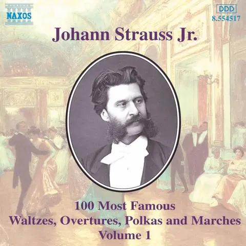 Johann Strauss – CD Berliner Philharmonike... - 100 Most Famous Vol.1