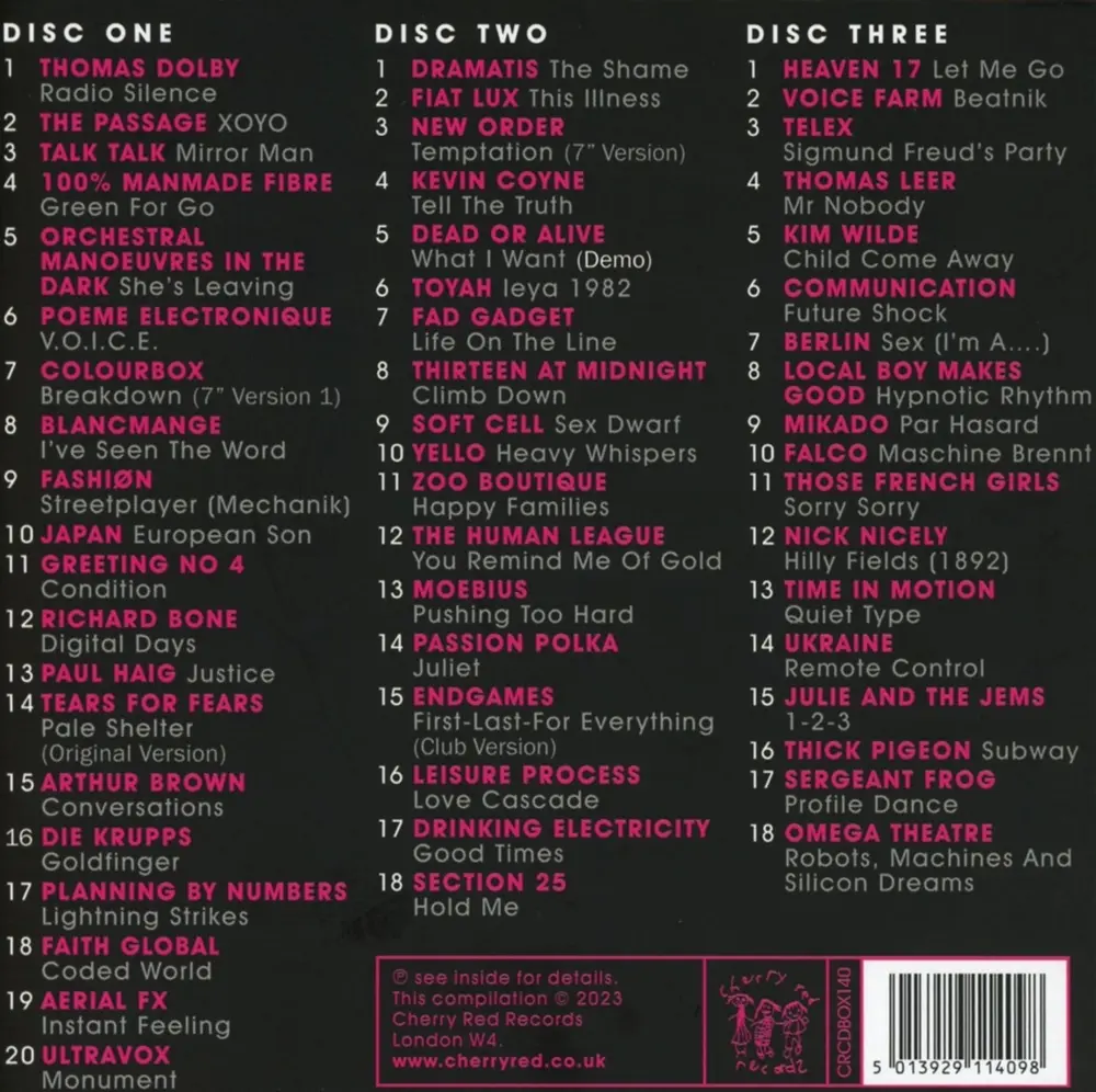 MUSIK MUSIC MUSIQUE 3.0 1982 SYNTH POP ON THE AIR