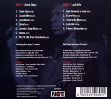 John Coltrane – GIANT STEPS + LUSH LIFE (CD)