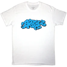 Beastie Boys, Tričko Graffiti Logo, Unisex, Biela