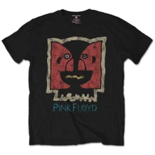 Pink Floyd, Tričko Division Bell Vintage, Unisex, Čierna
