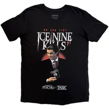 Unisex T-Shirt: American Psycho (Black) (Back Print) thumbnail