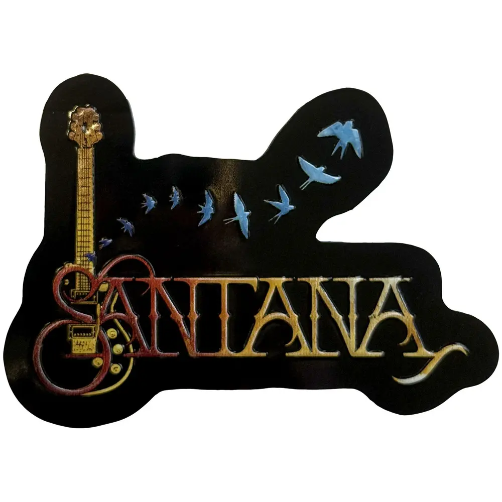 Fridge Magnet: Guitar & Birds