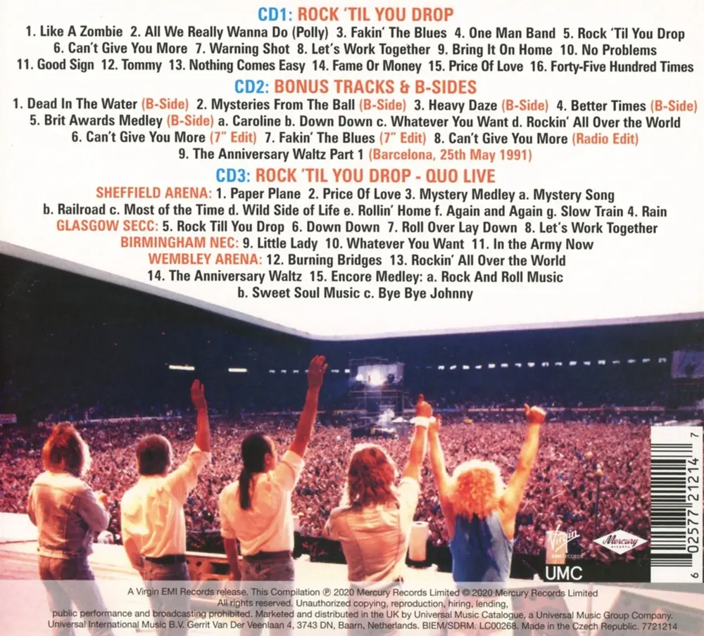 Status Quo – ROCK 'TIL YOU DROP/DELUXE (CD)