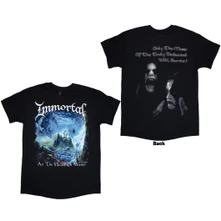 Immortal, Tričko At The Heart Of Winter, Unisex, Čierna