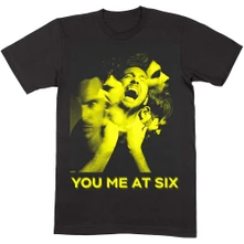 You Me At Six, Tričko Suckapunch Photo, Unisex, Čierna