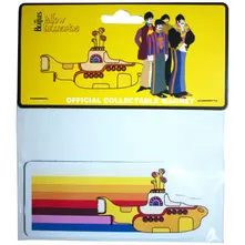 Fridge Magnet: Yellow Submarine Coloured Stripes Embossed thumbnail