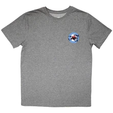 The Jam, Tričko Mini Target Logo, Unisex, Šedá