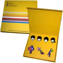 The Beatles – Yellow Submarine Characters (Pin Badge Set, Mini Pins) (Odznak)