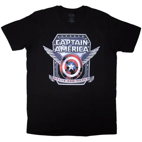 Captain America Brave New World Shield (Čierna)