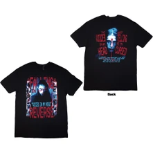 Falling In Reverse, Tričko Voice Collage, Unisex, Čierna