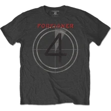 Foreigner, Tričko 4, Unisex, Šedá