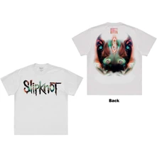 Slipknot, Tričko Adderall Faceback, Unisex, Biela