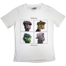 Gorillaz, Tričko Demon Days, Žena, Biela