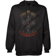 Guns N’ Roses, Mikina Appetite for Destruction, Unisex, Čierna