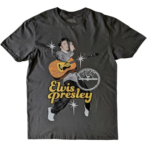 Unisex T-Shirt: Elvis Toes (Charcoal Grey)