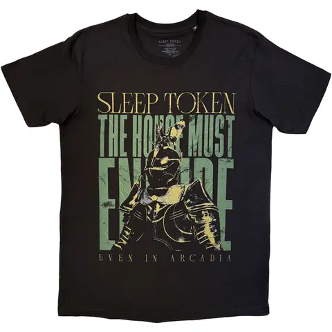 Unisex T-Shirt: The House Must Endure Stacked (Black)