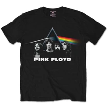 Pink Floyd, Tričko Dark Side of the Moon, Unisex, Čierna