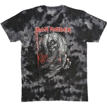 Iron Maiden, Tričko Ed Kills Again, Unisex, Čierna