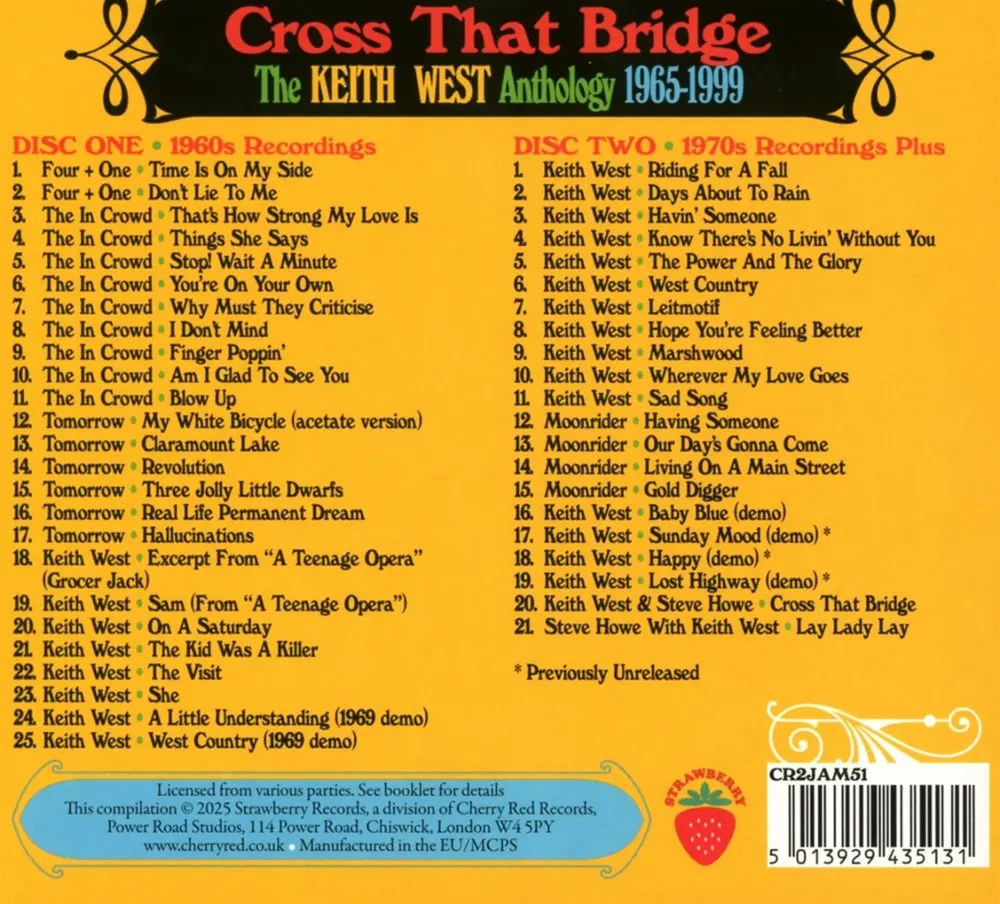 CROSS THE BRIDGE - THE ANTHOLOGY 1965-1999