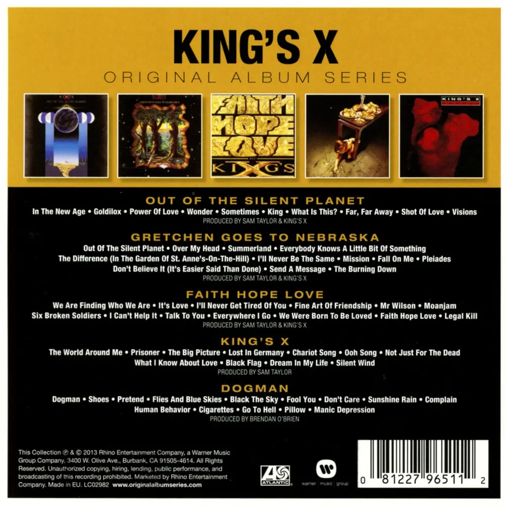 King's X – ORIGINAL ALBUM SERIES (CD)