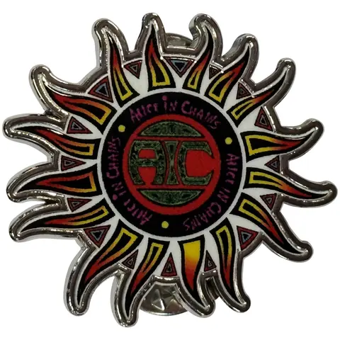Alice In Chains – Odznak Sun Logo