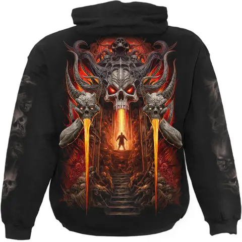 Spiral – Mikina Gates Of Hell (Čierna), Unisex, Čierna
