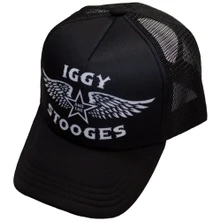 Iggy & The Stooges, Šiltovka Wings, Unisex, Čierna
