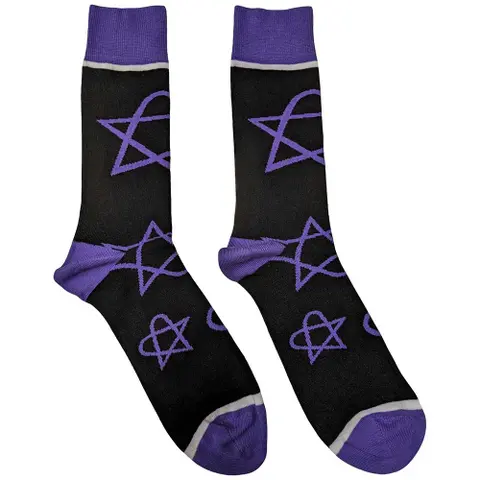 Purple Heartagrams