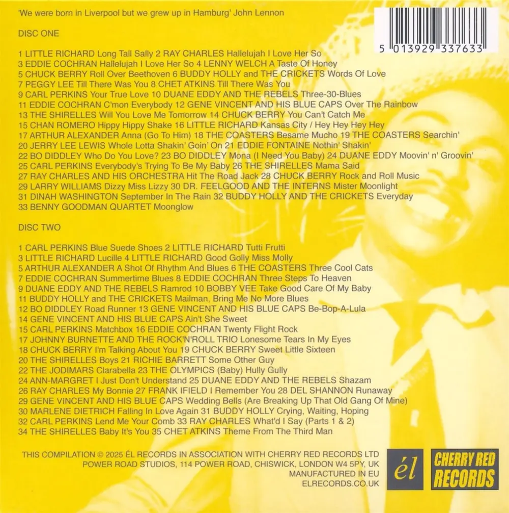 HAMBURG REPERTOIRE - THE ORIGINAL CLASSIC RECORDINGS OF SONGS PERFORMED BY THE BEATLES ONSTAGE IN HAMBURG