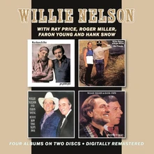 Willie Nelson, CD SAN ANTONIO ROSE (WITH RAY PRICE) / OLD FRIENDS (WITH ROGER MILLER) / FUNNY HOW TIME SLIPS AWAY (WITH FARON YOUNG) / BRAND ON MY HEART (WITH HANK SNOW)
