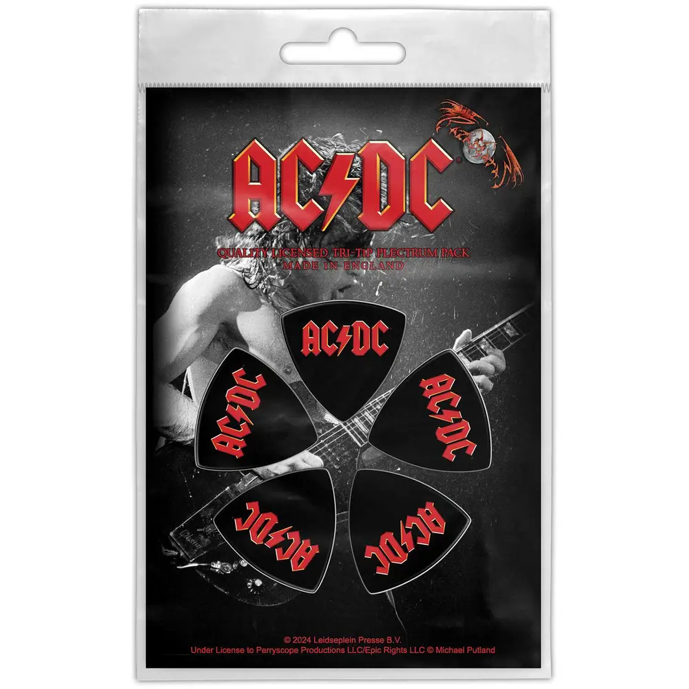 Tri-Tip Plectrum Pack: Logo