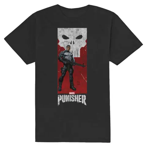 Punisher Holding Gun (Čierna)