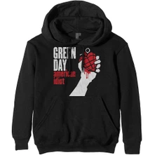 Green Day, Mikina American Idiot, Unisex, Čierna