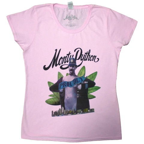 Ladies T-Shirt: Proudly (Pink)