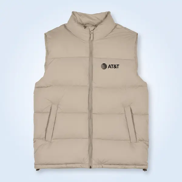 2026 – Vest Puffer AT&T, Unisex, Sand