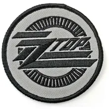 ZZ Top – Circle Logo (Nažehlovačka)