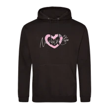 Morena, Mikina Neviditeľná Žena - Valentine Edition, Unisex, Black