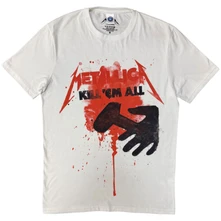 Tričko Unisex T-Shirt: Kill Them All Splats (White)