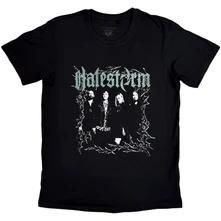 Halestorm, Tričko Jagged Frame, Unisex, Čierna